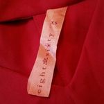 Eight Sixty Deep Red Long Sleeve Cutout Back Tunic Shift Dress  ModCloth Holiday Photo 5