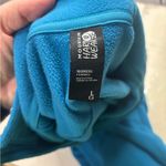 Mountain Hardwear  1/4 Zip Fleece Blue Jacket Women's Size Large  Quarter Photo 4