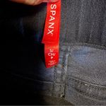 Spanx  Women's Ankle Straight Leg Jeans in vintage black wash size Small shaping Photo 4