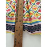 Lucky In Love Feeling Groovy Skort Skirt L Yellow Pink Smocked Golf Pickleball * Size L Photo 10