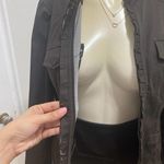 Willi Smith Brown ruffle light jacket size 10 fits medium women’s ruffled blazer Photo 3