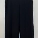 Karen Millen Black Wide Leg Side Zipper Pocket Work Pant Size 8 (M) Photo 0