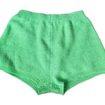 Nasty Gal Knit Shorts Size Medium High Waist Lounge Comfy Casual Green Photo 0