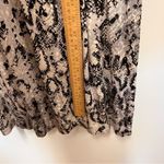 Soma Snake Print Faux Wrap Dress size Medium Photo 5
