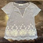 Abercrombie & Fitch Crochet Lace Top Photo 0