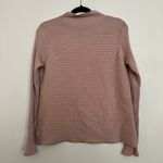 Eileen Fisher 100% Merino Wool Ribbed Funnel Neck Sweater Photo 3