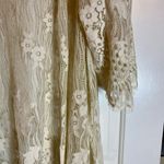 Cato Cream and white lace vest with a boho, hippie vibe #bohostyle #vest # #fall Photo 1