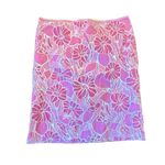 Lilly Pulitzer  Vintage pink floral pencil skirt size 10 Photo 1