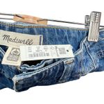 Madewell Tapered Denim Trousers Jeans Concho Wash Blue Size 25 Photo 10