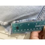 No Boundaries  Mid Rise‎ Denim Shorts Light Wash Raw Hem Size 5 NWT Photo 2