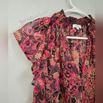 ALC Frank A.L.C. Hayley Floral Chiffon Top Photo 3