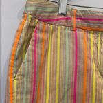 Isaac Mizrahi Colorful Striped Women's Shorts size 4 Photo 1