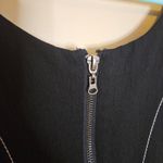 Bebe Size 4 Hour Glass Little Black Dress Stretchy Frill Cocktail Party Dress Photo 5