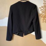 Topshop Black Cropped Blazer Jacket Photo 3
