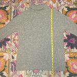 Summersalt The Luxe Cashmere Blend Funnel Neck Mix Stitch Sweater New Grey XS Photo 8