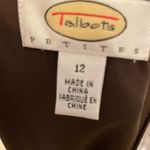 Talbots  Plaid Tweed Sleeveless Dress Jumper Size 12 Petite Photo 2