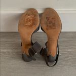 Vince Genna Dark Brown High Heeled Wide Strap Made in Italy Sandals Photo 4