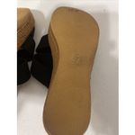 Italian Shoemakers  Wedge Sandals Blue Strap Size 7 M Made in Italy Photo 13