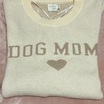 Dreamers  Debut Cream 'Dog Mom' Sweater Euc! Photo 1