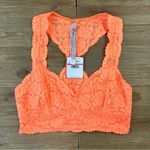 Free People NWT  Galloon Lace Racerback Bralette Photo 4