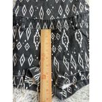 Wyld Hart Denim Black‎ White Shorts Overalls Size Medium Western Cowgirl Rodeo Black Photo 4