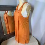 BCBGMAXAZRIA  Tangerine Sleeveless Dress Photo 3