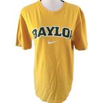 Nike Baylor Bears Yellow Green Regular Fit Short Sleeve Tee Size Small Photo 0