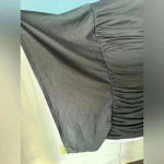 Susana Monaco NWT  Ruched Butterfly Ruched Top ~ Black ~ Small ~ VERY FLATTERING! Photo 1