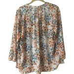 NYDJ Not Your Daughter’s jeans blouse floral print Small Photo 1