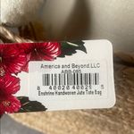 America & Beyond bag enshrine handwoven Stylish Tan Woven Jute Tote Bag New XL Photo 1