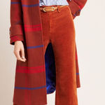 Anthropologie Plaid Jasper Long Coat Photo 0