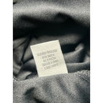 Charlotte Russe  Black Long‎ Sleeve Sheer Romper Ribbed w Pockets Medium Photo 7