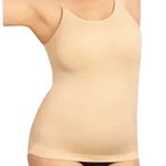 SHAPERMINT All Day Every Day Scoop Neck Cami Shapewear Nude Chai NWT Large Tan Photo 0