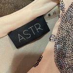 ASTR  Peach & Silver Sequin Tank Top Photo 1