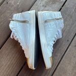 P448  Palm High Top Sneakers | White & Gold | 41 EU / 10-10.5 US Photo 10