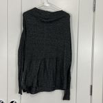 We The Free Free People  XS Gray Cowl Boat Neck Long Sleeve Sweater Photo 7