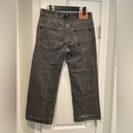 Levi's Levi’s 505 Gray Straight Leg Jeans Size 18 Regular 29x24” Cropped Hemmed Photo 4