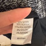 J.Jill  Gray Wool Blend Textured Knit Longline Coat Jacket Minimalist XS Petite Photo 7