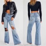 Free People NEW We the Free New Dawn Flare jeans in Victoria Blue, 27, OB1338043 Photo 2