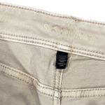 White House | Black Market  Skinny Ankle Cargo Pants Khaki Zip Pockets Size 6 Photo 3