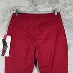 Women with Control Leggings Slimming Shaping Contouring Cropped Red Small Petite Size undefined Photo 4