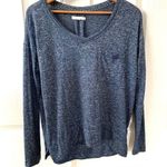 Anthropologie Pure and Good blue marbled long sleeved top Photo 1