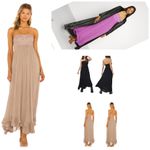 Free People FREE PEOPLEAdella Corset Maxi Dress In HAZELNUT Size S Photo 5