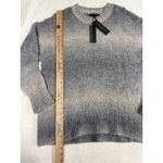Banana Republic  M VERNICE Alpaca OMBRÉ SWEATER Spacedye Crew Gray Photo 5