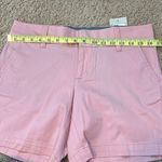 G.H. Bass and Co Pink Bermuda Shorts Tailored Design Size 4 Photo 5