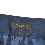 The Limited  Pencil Skirt Size 12 Chambray Blue Lined Womens Side Zip 36X20‎ Photo 4