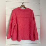 Free People  Harrison Bunny Fuzzy Oversized Crew  NWOT Size xs Photo 4