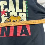 Jerzees  NuBlend California Republic Unisex Hoodie L Black Cotton Blend PREOWNED Photo 5