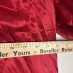 Victoria's Secret VTG 90s  Satin NIGHT SHIRT Nightgown Gold Label red pjs sz P/S Photo 5