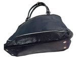 Coach Park Elevated Leather Snakeskin blue Carryall Shoulder Bag Photo 5